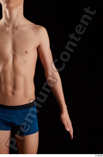 Matthew  1 arm flexing front view nude 0001.jpg